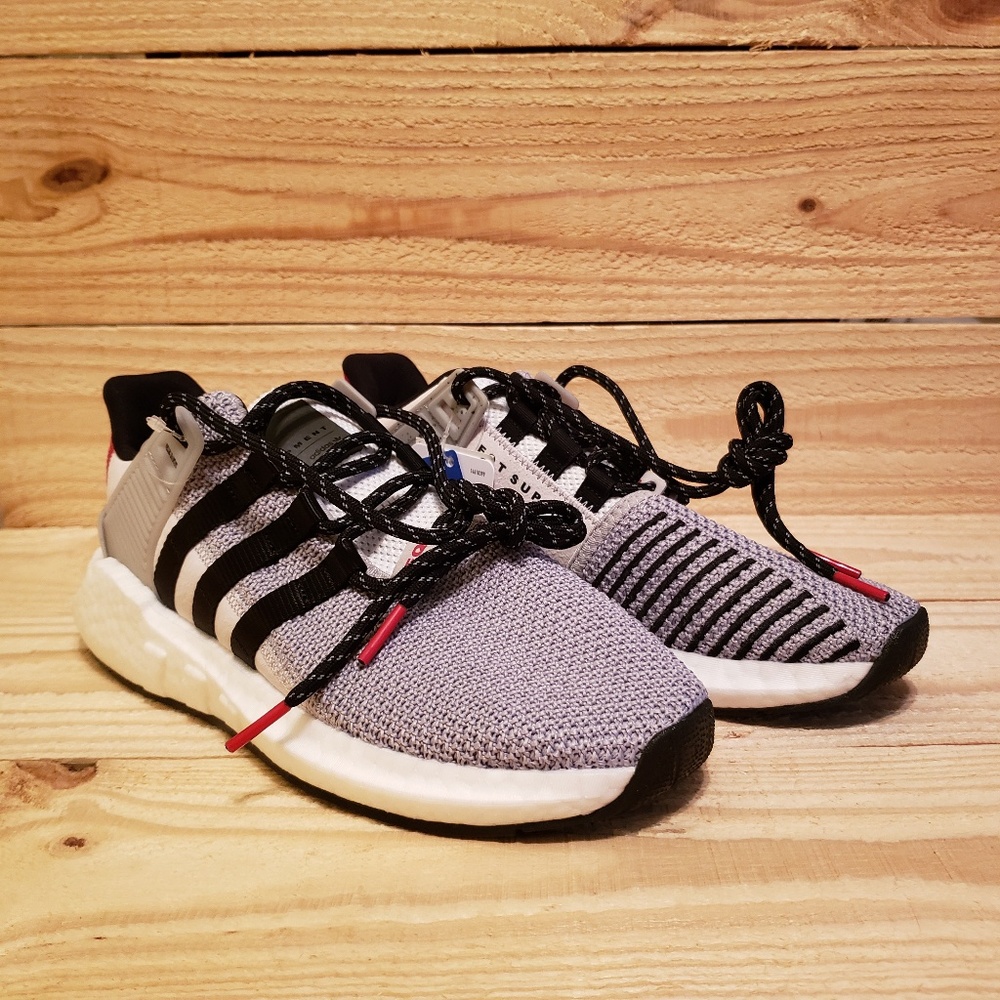 New Adidas EQT Support 93/17 Boost CQ2397 Grey Red
